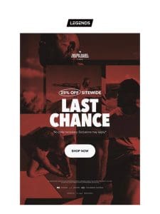 25% Off Sitewide | Last Chance