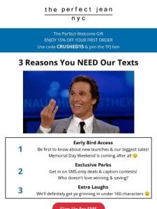 3 Reasons You NEED Our Texts!