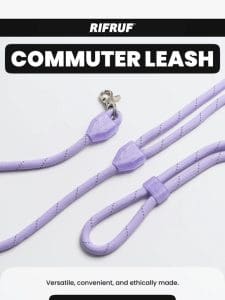 3 ways to rock our Commuter Leash