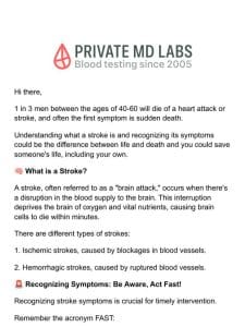 3 ways to spot a stroke