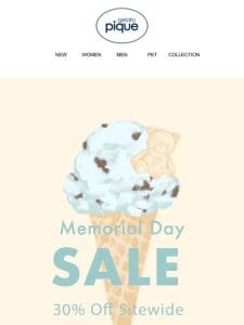 30% OFF SITE WIDE ✨ Memorial Day Sale is Still Going On