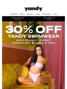 30% OFF Sexy Swimsuits ☀️  Only at Yandy