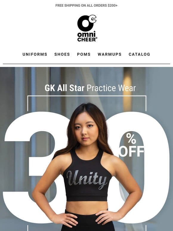 30% Off GK All Star Practice Wear