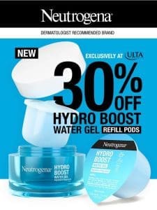 30% off our NEW Hydro Boost Innovation