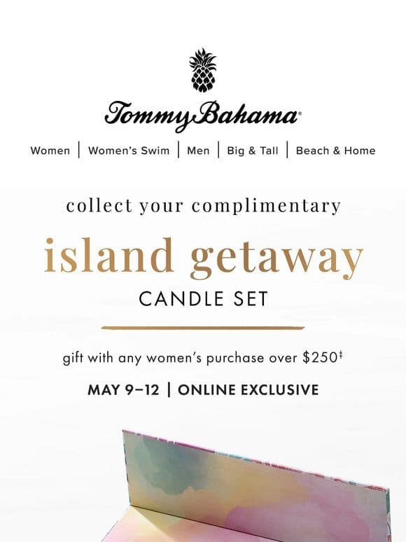4 Days Only! FREE Candle Set