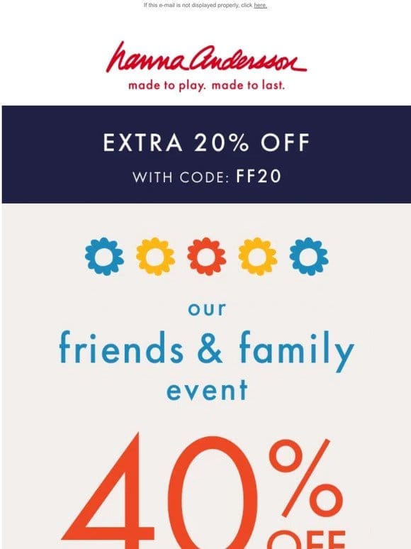 40% Off ➕ EXTRA 20% Off All