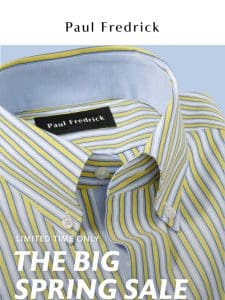 40% off non-iron shirts & so much more.