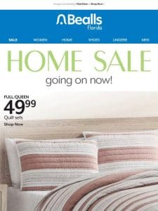 49.99 Quilt or Comforter sets to update your room!