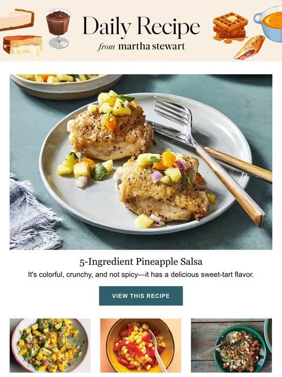 5-Ingredient Pineapple Salsa