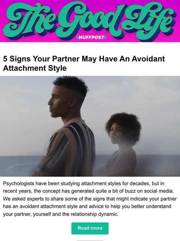 5 signs your partner may have an avoidant attachment style