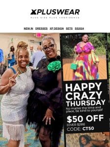 $50 OFF | Only benefits for Thursday?