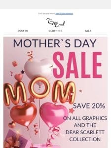 6 Hours Left ⌛️ Mother’s Day Sale