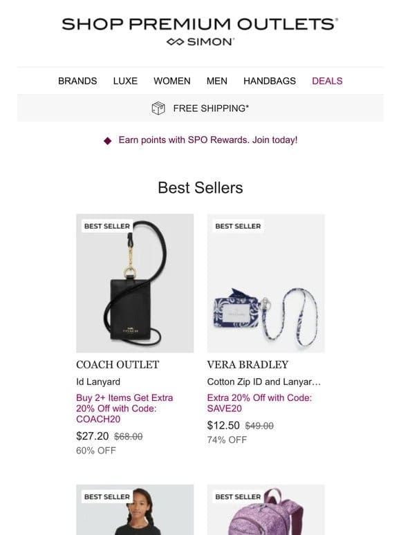 60% Off Coach Outlet Id Lanyard