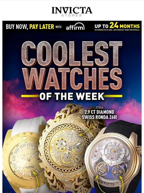 75% OFF The COOLEST Watches Of The Week❗️
