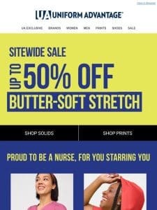 75+ brands on SALE: All Butter-Soft， Cherokee， Grey’s Anatomy
