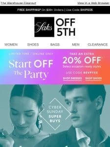 75% (or more) OFF DKNY， Cole Haan & more