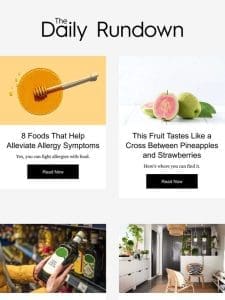 8 Foods That Help Alleviate Allergy Symptoms