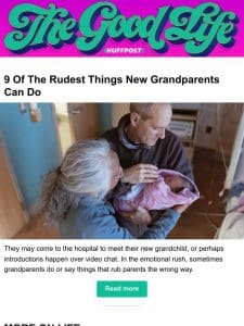 9 of the rudest things new grandparents can do