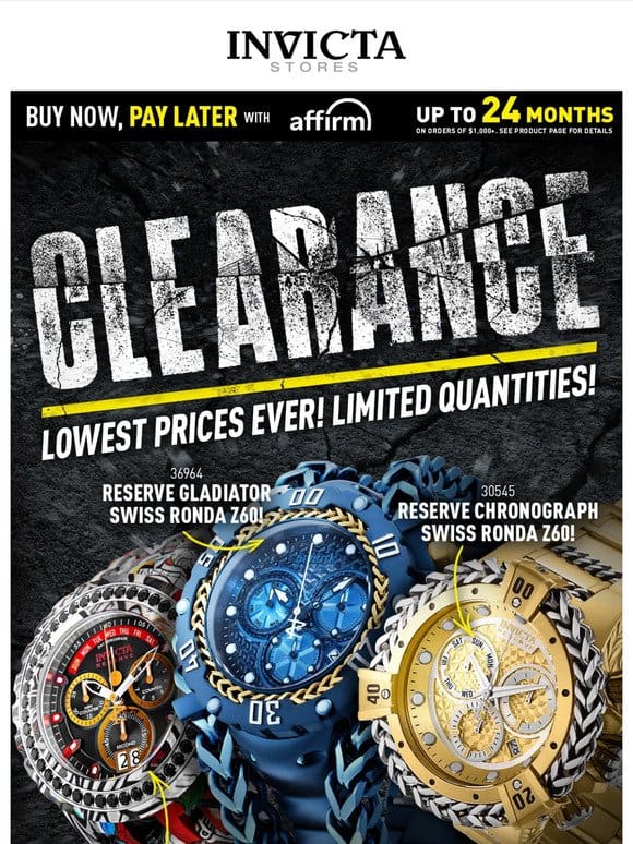 90% OFF❗️Watches On CLEARANCE❗️