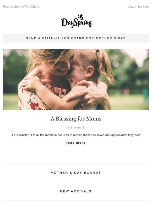 A Blessing for Moms on Mother’s Day