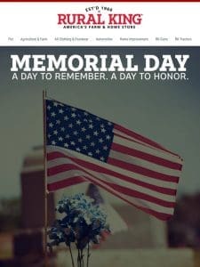 A Day to Remember. A Day to Honor.