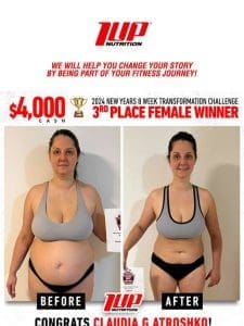 A Must See Transformation $4，000 Cash Winner