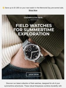 A Spotlight On Field Watches For Summertime Exploration