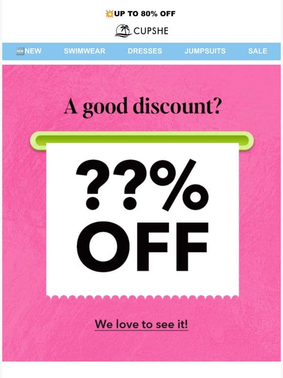 A good discount?