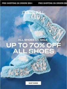 ALL SHOES ON SALE