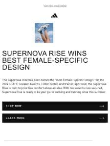 ANOTHER award for Supernova Rise