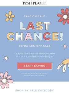 Absolute LAST CHANCE to SAVE!