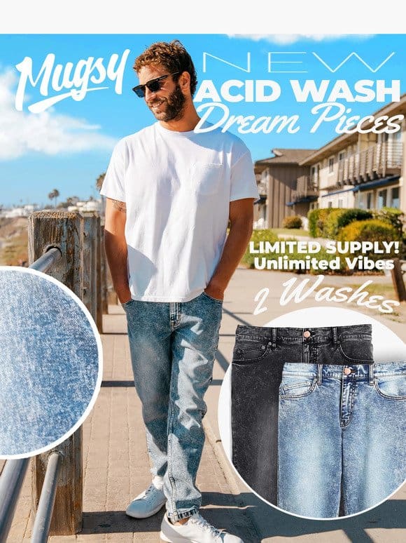 Acid Wash Standout Pieces ?