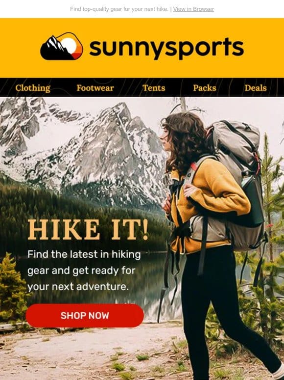 Adventure Awaits: Gear Up for Your Next Hike! ??