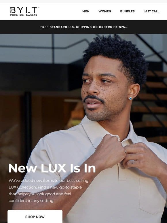 All-New LUX Arrivals are HERE!