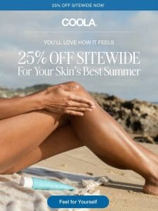 All SPF is 25% off!
