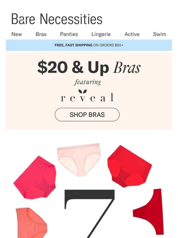Amazing Bra Deals From $20!