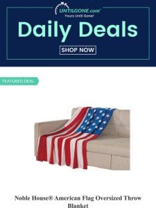 American Flag Blanket | Men’s Active Shorts | Apple® USB External Drive