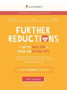 An Extra 15% Off Top Brands ? – Don’t Miss Out