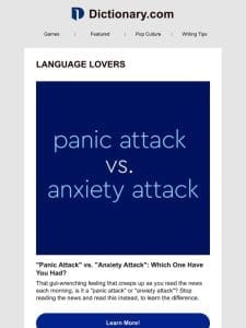 Anxiety Or Panic Attack? What Is The Difference?