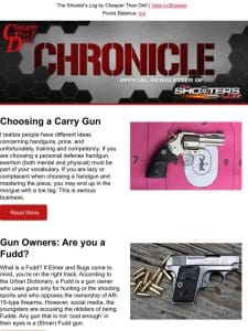 Are You a Fudd? Choosing a Carry Gun， Dry Fire Training， Top Red Dots and More!