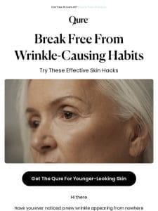 Are these habits secretly causing your wrinkles?