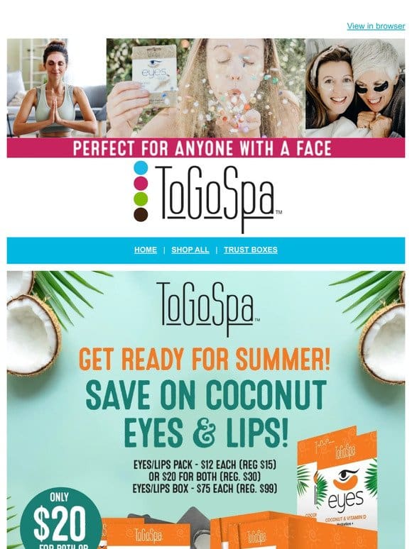 Are you NUTS for Coconut? We are! Coconut LIPS are BACK!