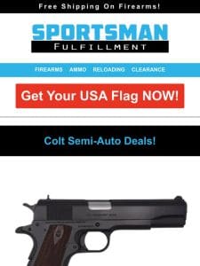 Awesome Deals On Colt Semi-Auto’s & Revolvers!
