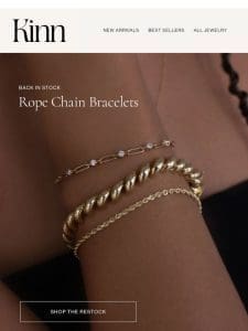 BACK IN STOCK—Best Selling Bracelet