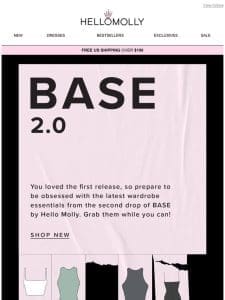 BASE 2.0 IS HERE， Lovely!