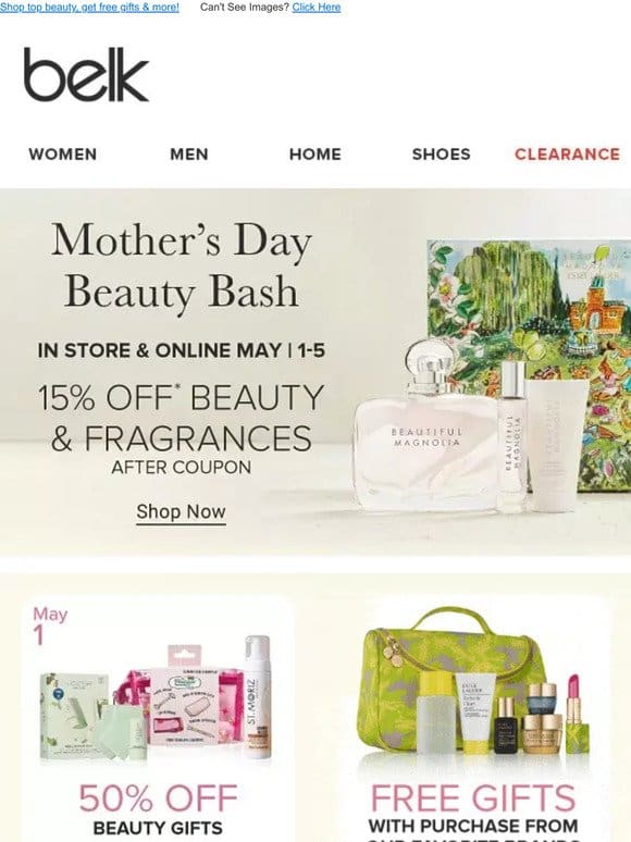 BEAUTY BASH has arrived?Major discounts on beauty & fragrances