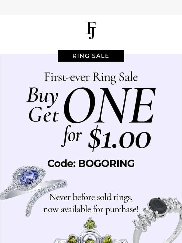 BOGO $1 Rings!