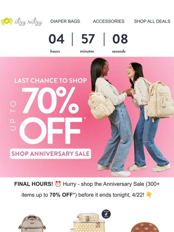 BYE BYE ? UP TO 70% OFF