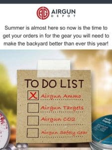 Backyard To-Do List