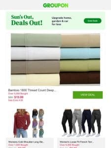 Bamboo 1800 Thread Count Deep Pocket Sheet Set (4pc) – 7 Colors and More
